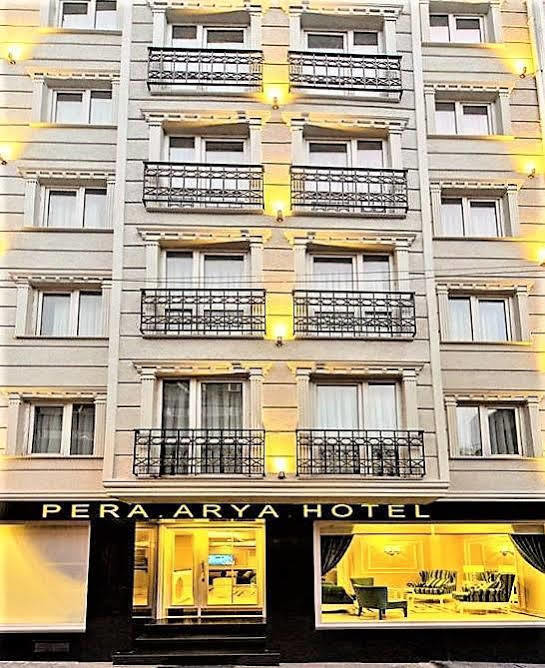 Pera Arya Hotel Istanbul Exterior photo
